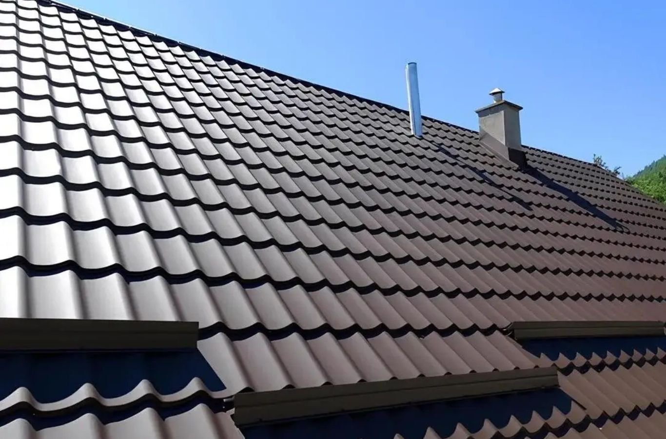 Century Exteriors team inspects a roof in La Vergne TN with tools and ladders, showing Roofing Company advantages.